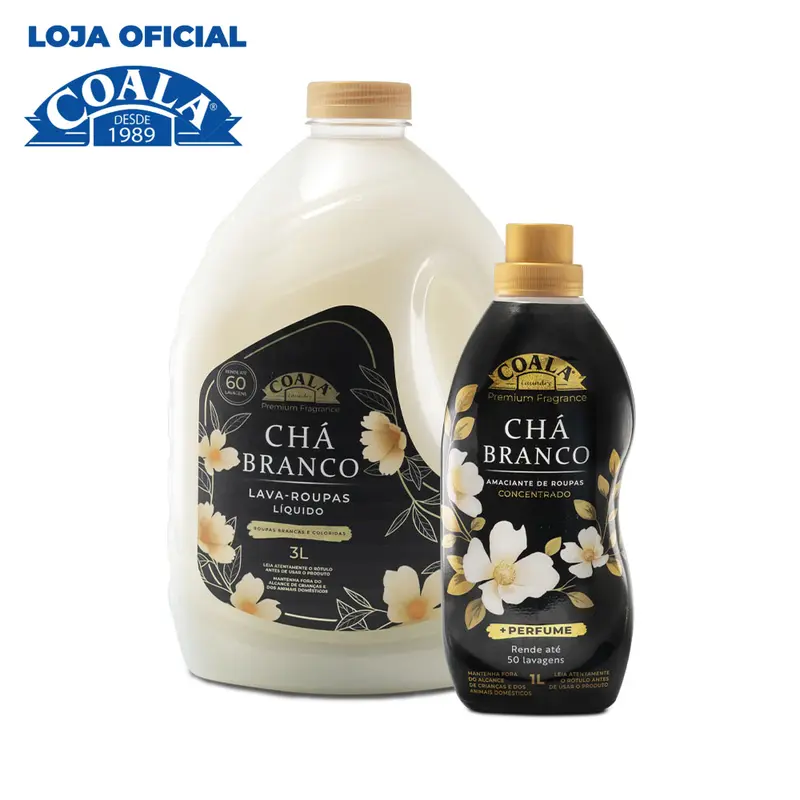 Kit Coala Laundry Chá Branco